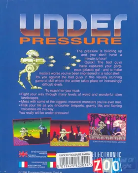 Under Pressure box cover back